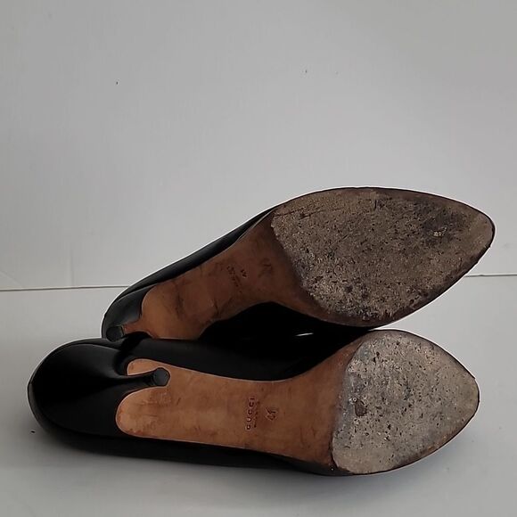 Gucci Leather Platfrom Pumps - Picture 7 of 12